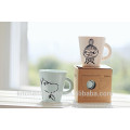 KC-828 new design hot bulk ceramic coffee mugs with customized printing